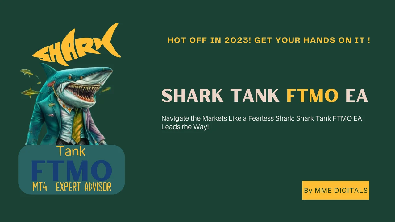 SharkTank FTMO EA on an H1 EURUSD chart