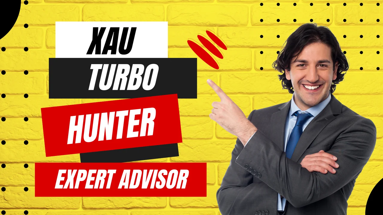 XAU Turbo Hunter EA result on the XAUUSD M1 chart