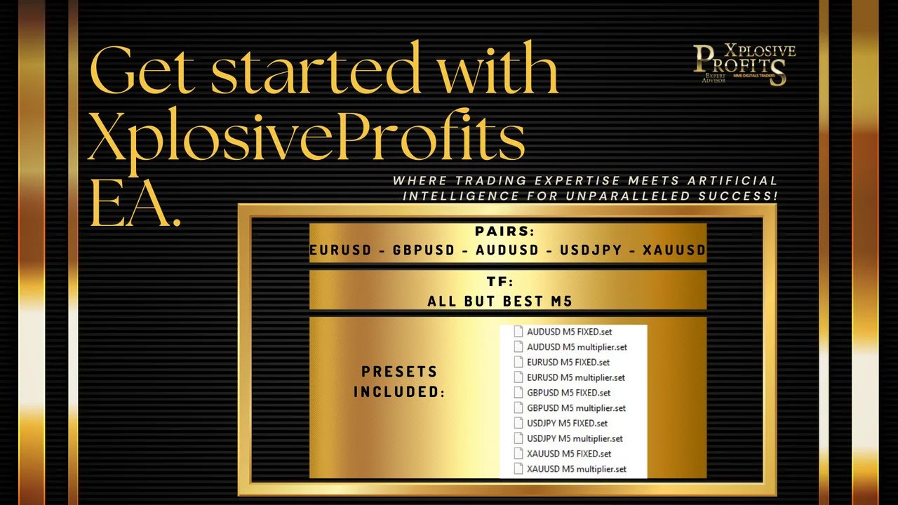 Gallery image 4 of the MT4 robot for EURUSD, GBPUSD, AUDUSD, USDJPY and XAUUSD