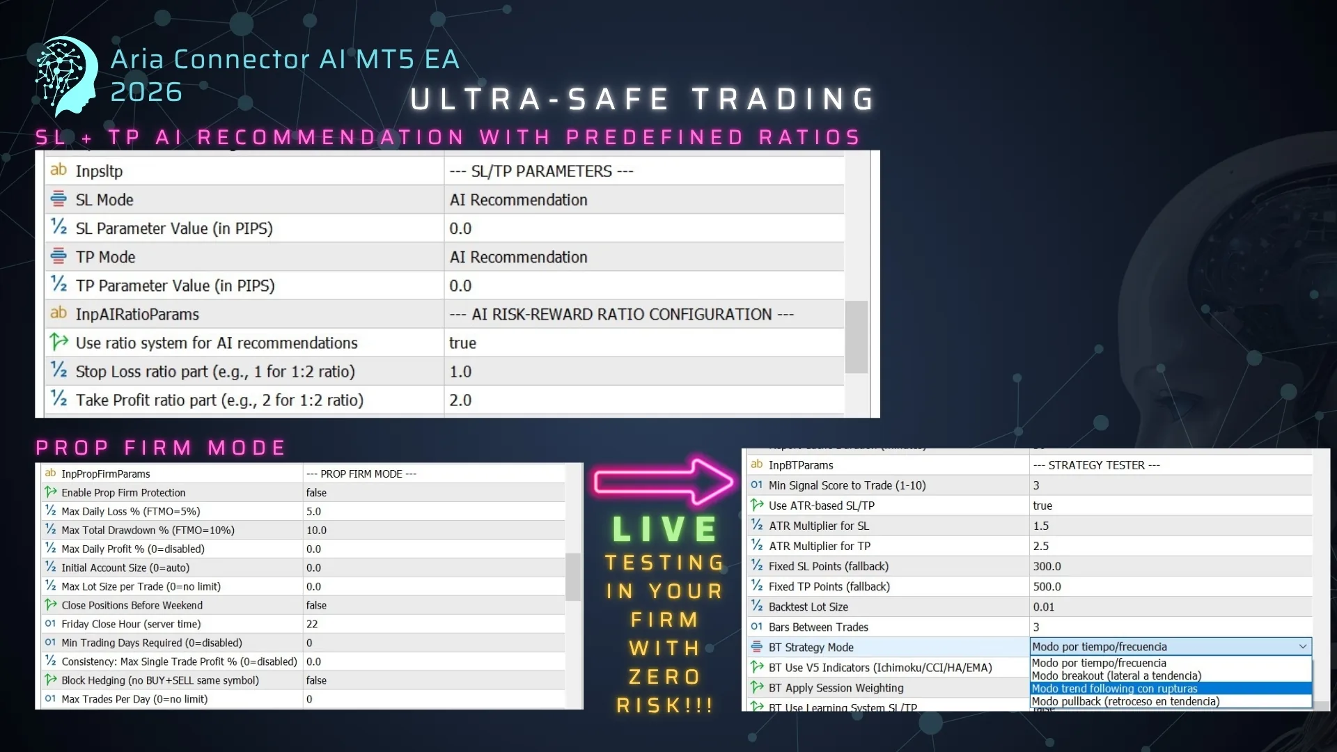 ARIA Connector EA MT5