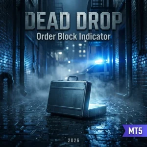 Dead Drop order block MT5 indicator cover with a non repainting arrow