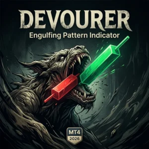 Devourer Engulfing Pattern Indicator MT4 - Manual Trading Forex Trading Tool