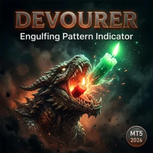 Devourer Engulfing Pattern Indicator MT5 - Manual Trading Forex Trading Tool