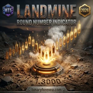 Landmine Round Number Indicator MT5 - Manual Trading Forex Trading Tool