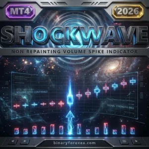 Shockwave Volume Spike Indicator MT4 - Manual Trading Forex Trading Tool