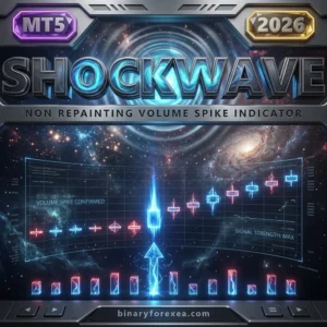Shockwave Volume Spike Indicator MT5 - Manual Trading Forex Trading Tool