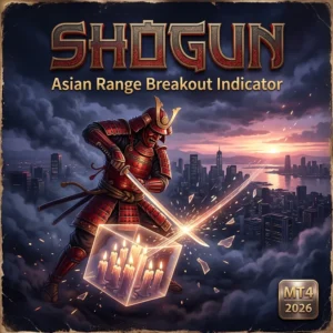 Shogun Asian Range Breakout Indicator MT4 - Manual Trading Forex Trading Tool