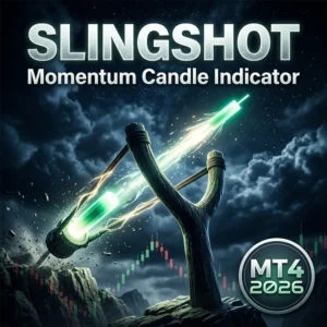 Slingshot Momentum Candle Indicator MT4 - Manual Trading Forex Trading Tool