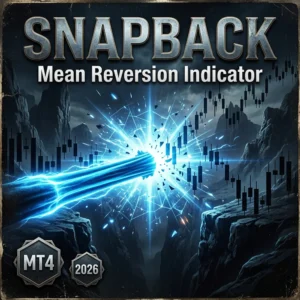 Snapback Mean Reversion Indicator MT4 - Manual Trading Forex Trading Tool