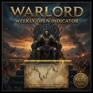 Warlord Weekly Open Indicator MT4 - Manual Trading Forex Trading Tool
