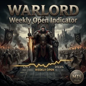 Warlord Weekly Open Indicator MT5 - Manual Trading Forex Trading Tool